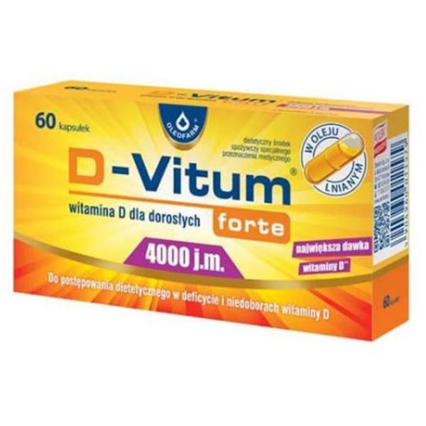 D-VITUM FORTE 4000 j.m №60