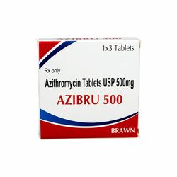 Азибру 500мг №3 - бүрхүүлтэй шахмал