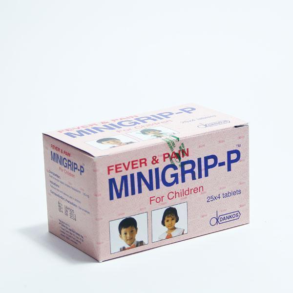 Минигрип-П 125мг №4*25