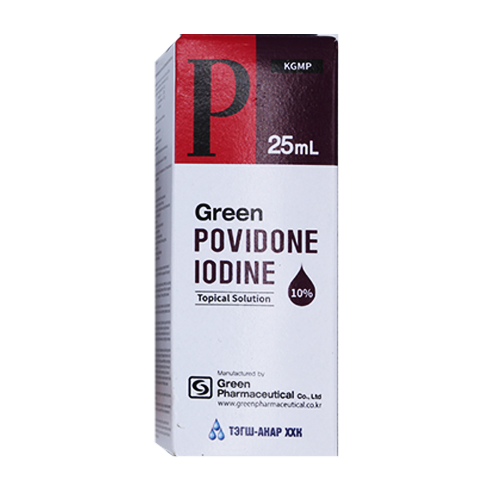 Иод 10% - 25мл /Тэгш Анар/