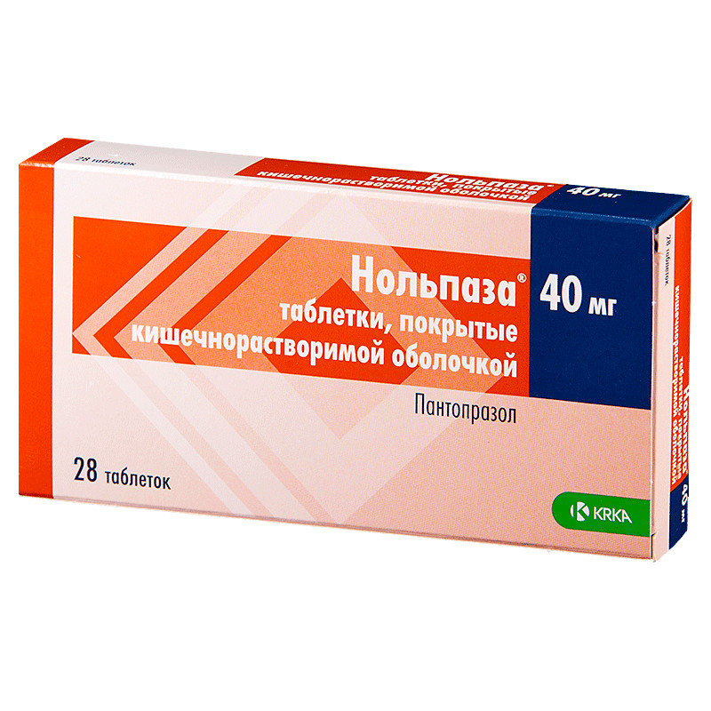 Нольпаза 40мг №28 - шахмал